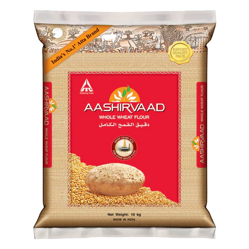 Aashirvad Whole Wheat Atta 10kg