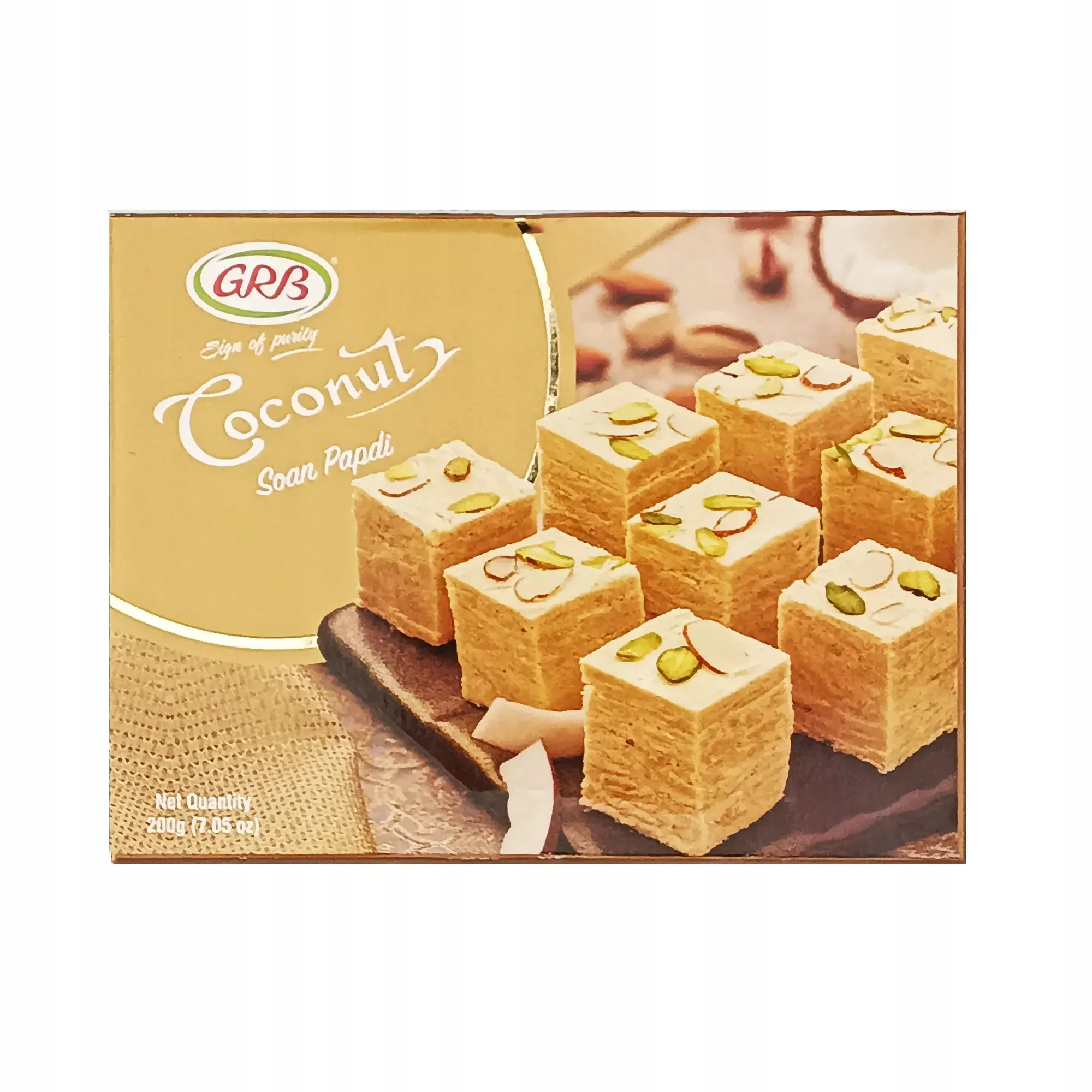 GRB Coconut Soan Papdi 200g