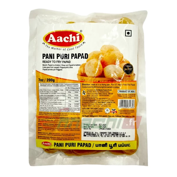 Aachi Pani Puri Papad 200g