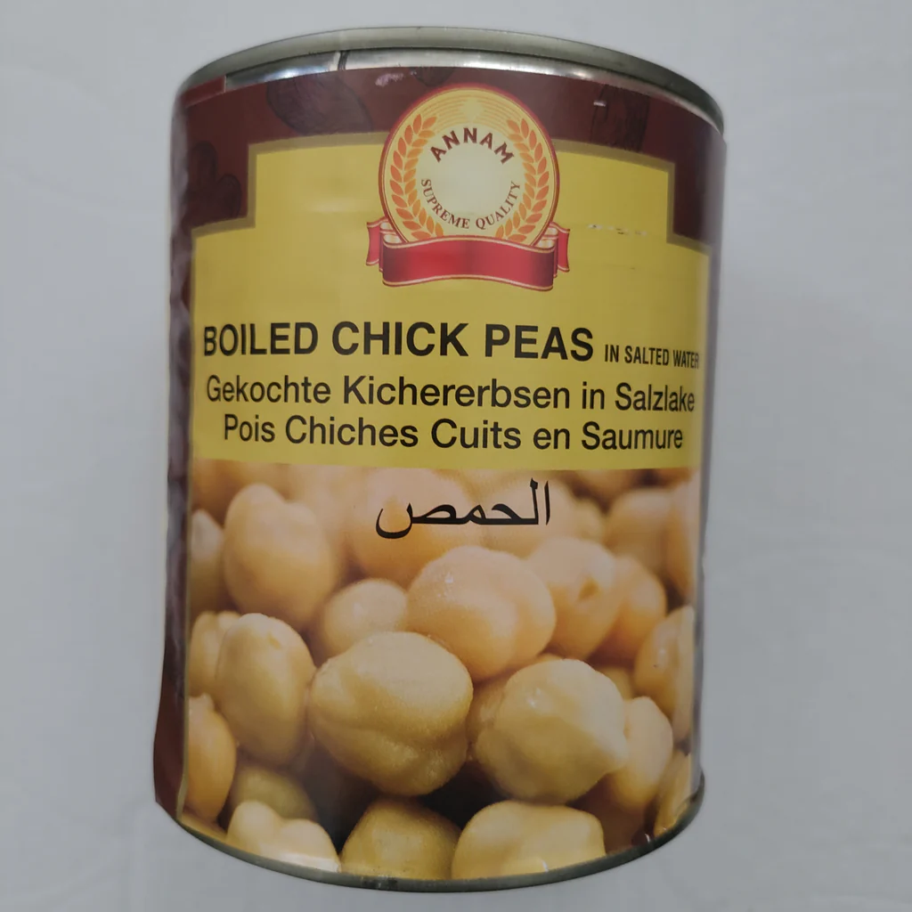 Annam Boiled Chickpeas 800g