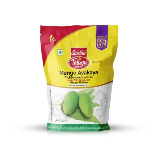 [170013] Telegu Foods Mango Avakaya Pickle 40g