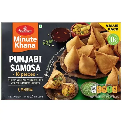 [190026] Haldiram Punjabi Veg Samosa 1.4kg